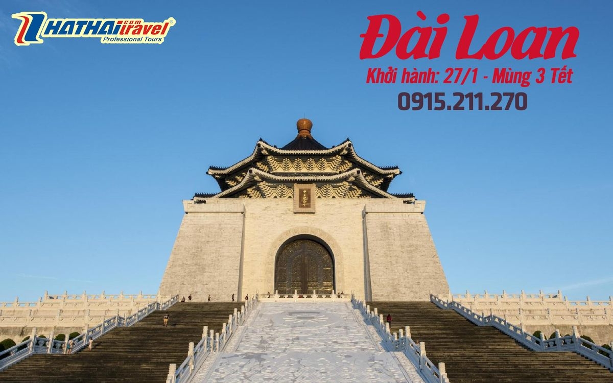 DU LỊCH ĐÀI LOAN 5N4Đ - Khám Phá đảo ngọc Đài Loan  “trái tim của Châu Á”